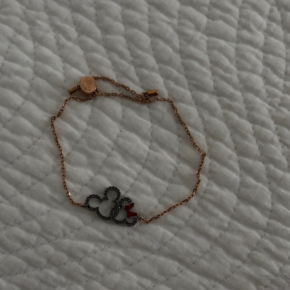 Swarovski Mickey & Minnie Bracelet,